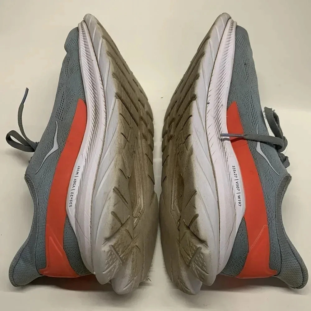 Hoka One One Mach 4 Pro Fly Running Sneakers Shoes Light Blue Women's 10.5 B - Picture 11 of 14